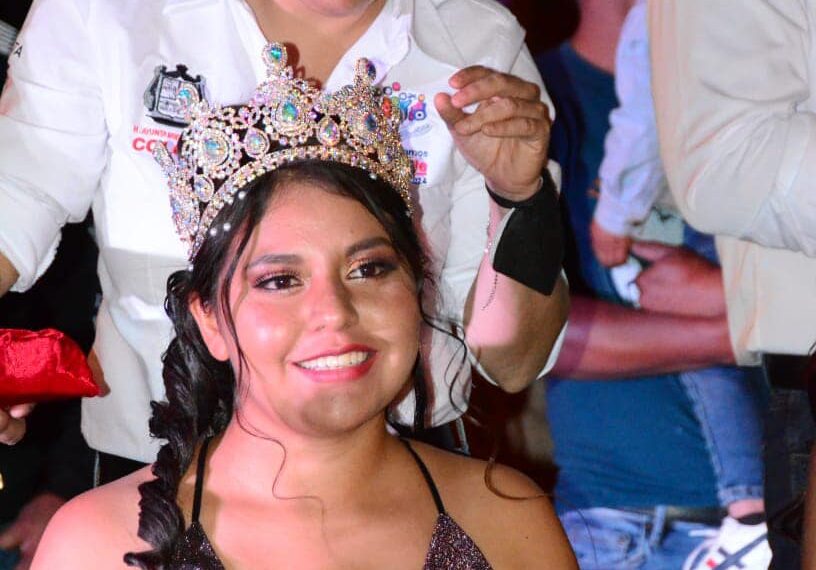 Reina Juvenil de las Fiestas Patronales, en Honor a San Isidro Labrador de la Comunidad de la Esperanza