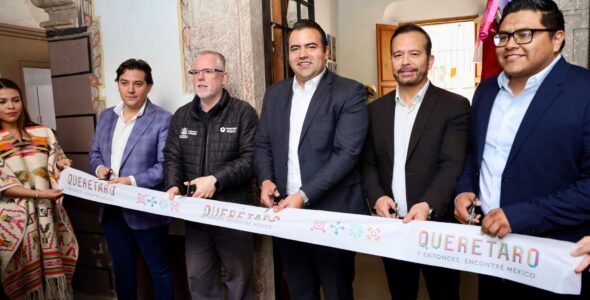 Inaugura municipio de Colón “Punto México” con mercado artesanal y gastronómico