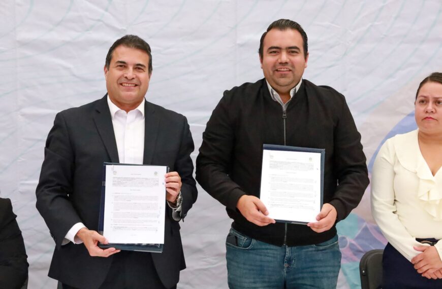 Firma de convenio “Intercambio Académico Latinoamericano”.