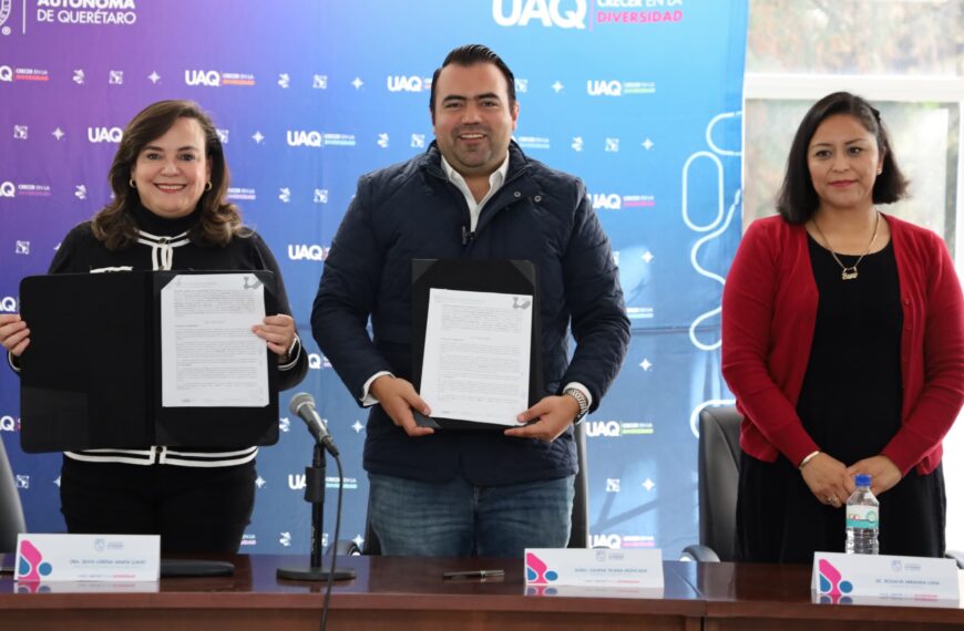 Municipio de Colón y Universidad Autónoma de Querétaro (UAQ) firman alianza para el desarrollo social