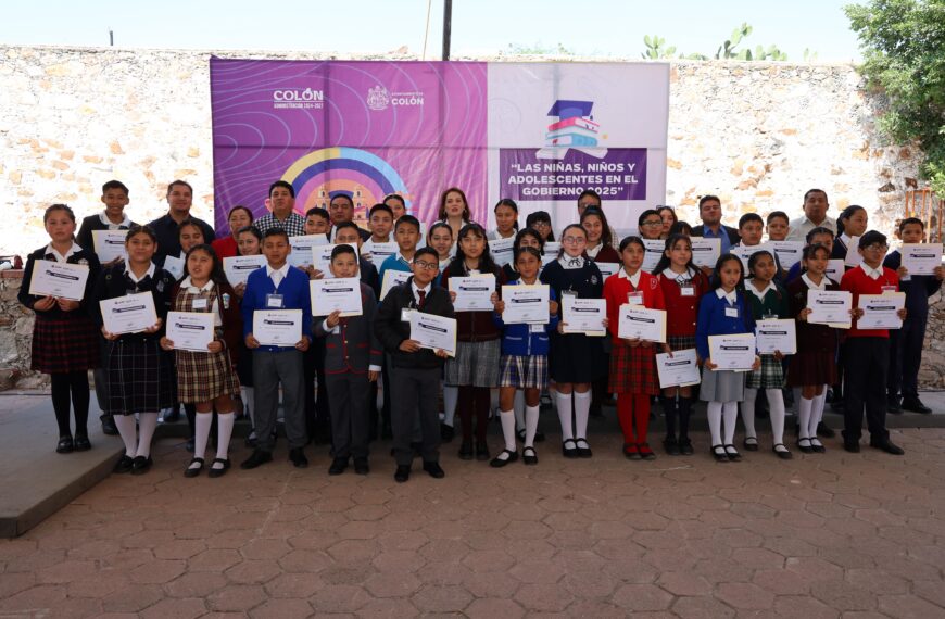 Niñas, Niños y Adolescentes en el Gobierno de Colón