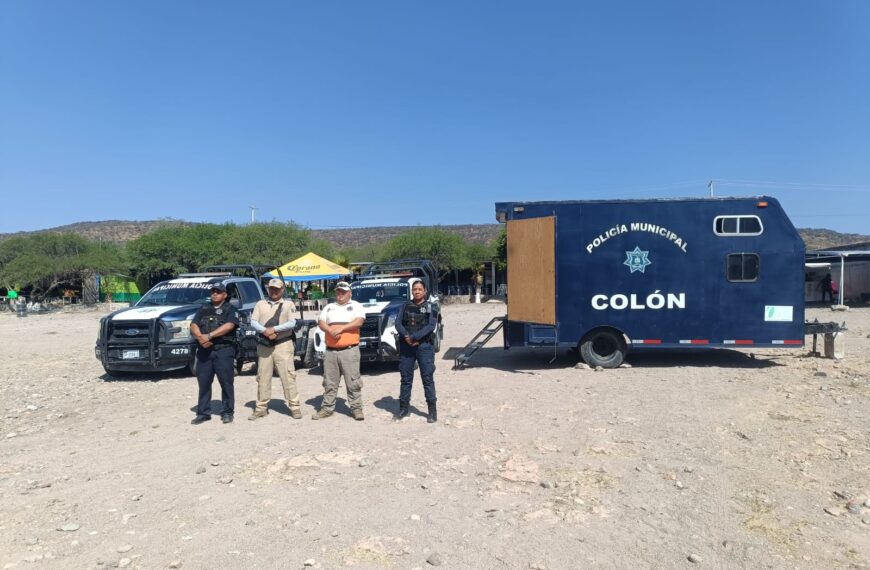 Instala Colón Centro de Mando en Presa La Soledad