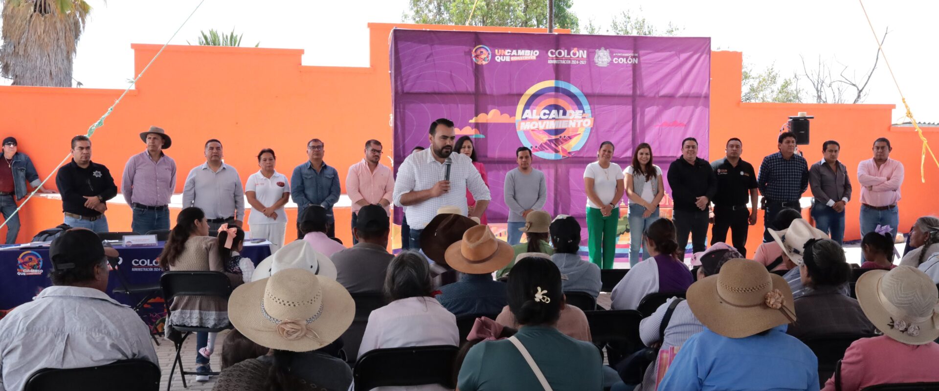 Gaspar Trueba Lleva Jornada de “Alcalde en Movimiento” a la Comunidad Ejido Patria