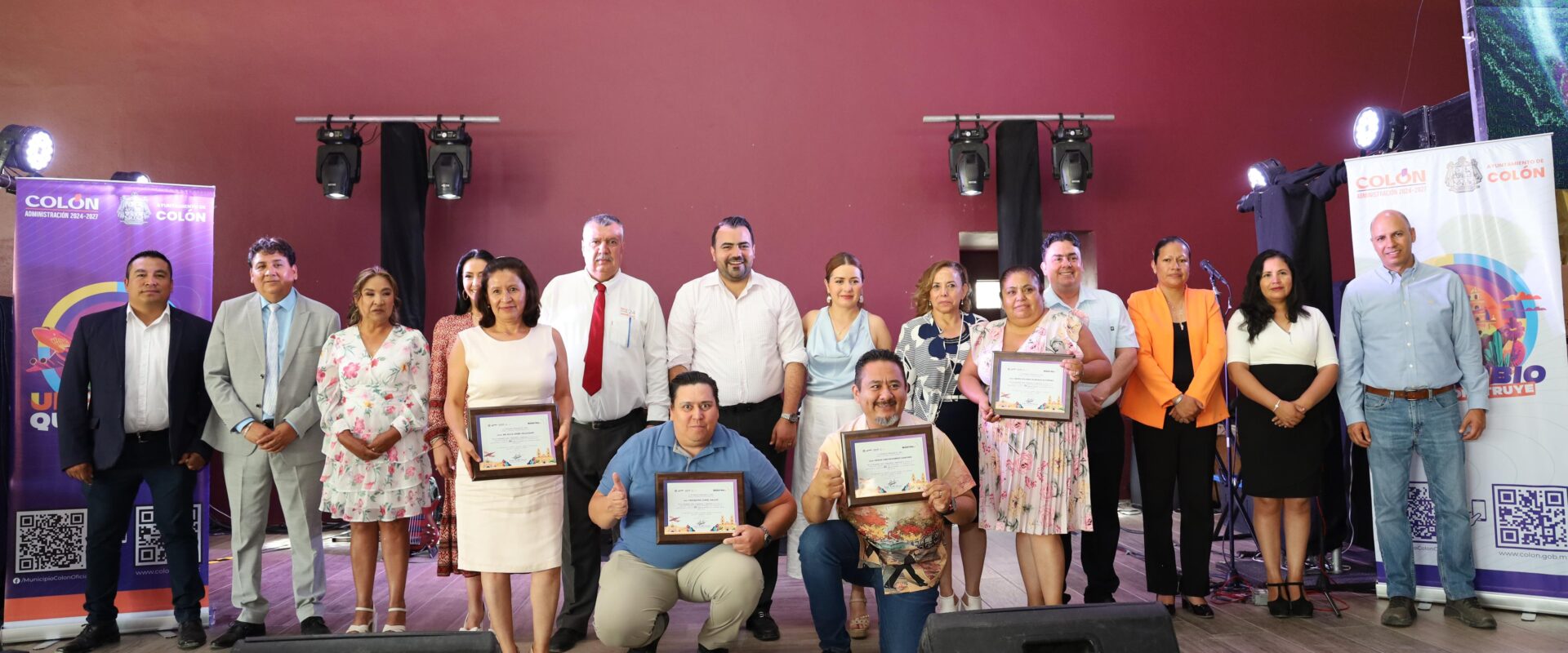 Celebra Gaspar Trueba Día del Maestro Colonense