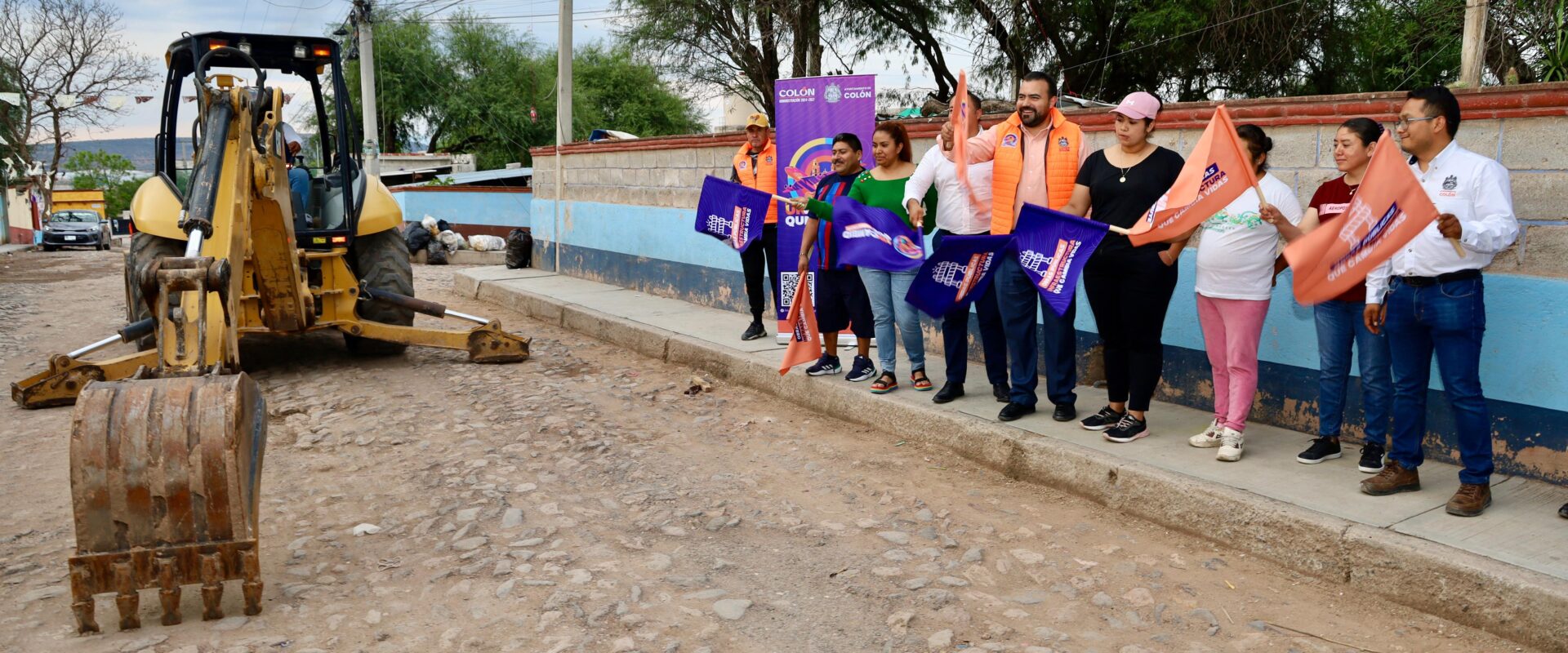 Gapsar Trueba pone en marcha obra de urbanización en Viborillas