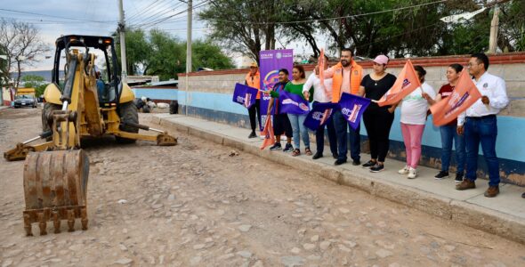 Gapsar Trueba pone en marcha obra de urbanización en Viborillas