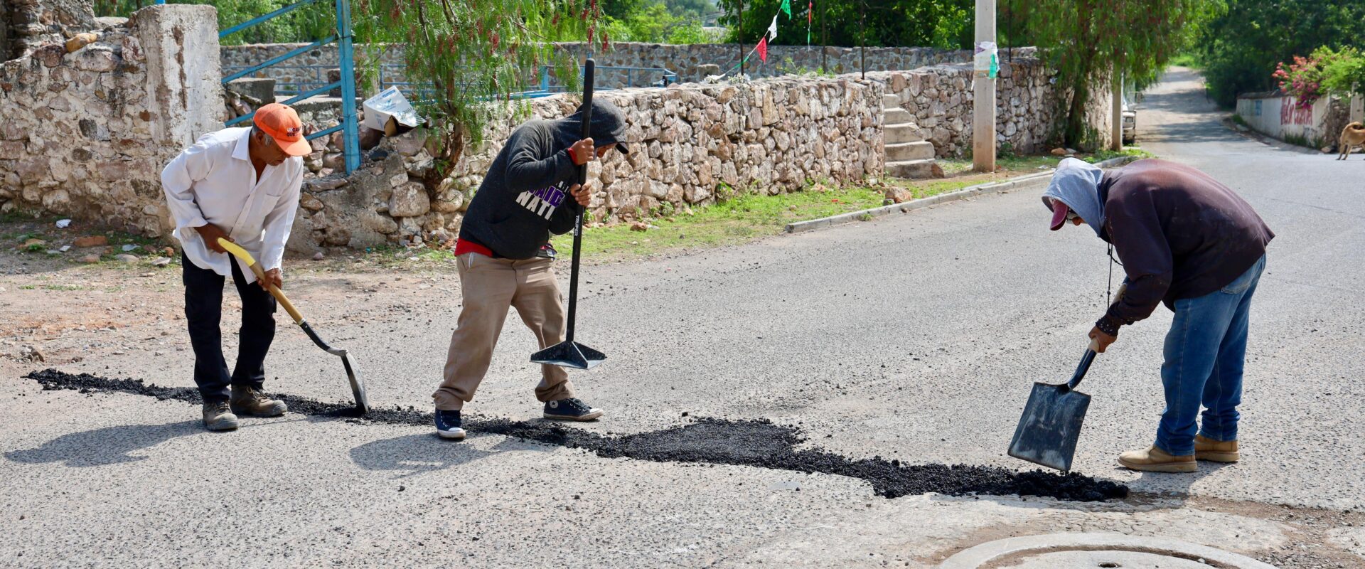 Realiza Colón Acciones Preventivas en Vialidades Dañadas por Lluvias