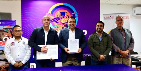 Firma Gaspar Trueba Convenio de Colaboración con la CMIC Querétaro