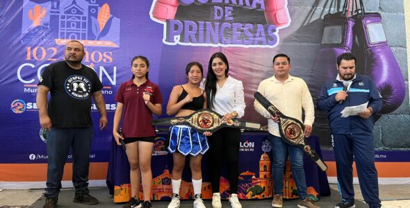 Dos Jóvenes Colonenses se Coronan Campeonas en el Torneo Nacional de Box “Guerra de Princesas 2025”
