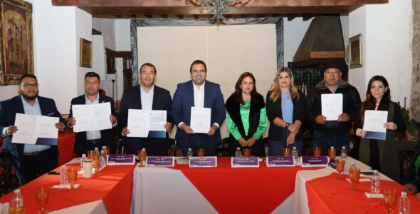 Alcalde Gaspar Trueba Fortalece la Colaboración Intermunicipal para el Desarrollo Institucional