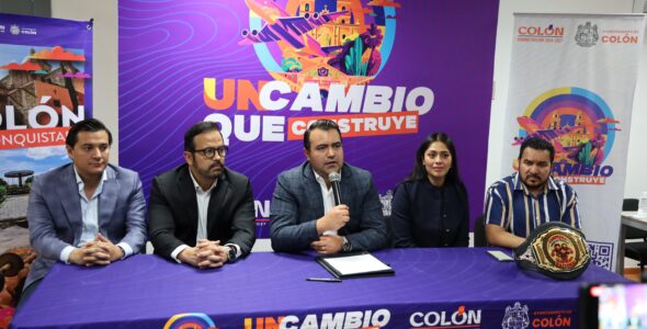 Presenta Gaspar Trueba Eventos Conmemorativos de los 102 Años de Colón como Municipio Libre y Soberano