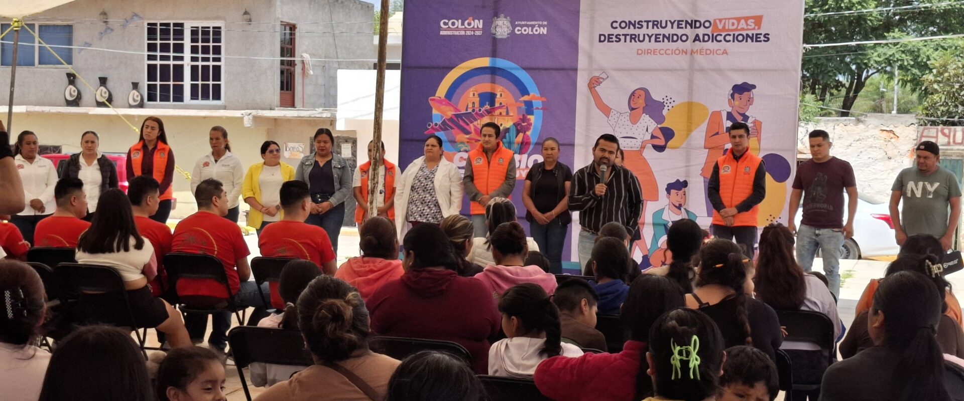 Programa Municipal “Construyendo Vidas, Destruyendo Adicciones” Llega a la Comunidad La Esperanza