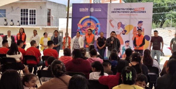Programa Municipal “Construyendo Vidas, Destruyendo Adicciones” Llega a la Comunidad La Esperanza