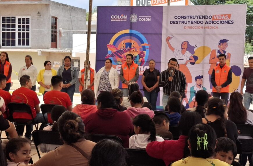 Programa Municipal “Construyendo Vidas, Destruyendo Adicciones” Llega a la Comunidad La Esperanza
