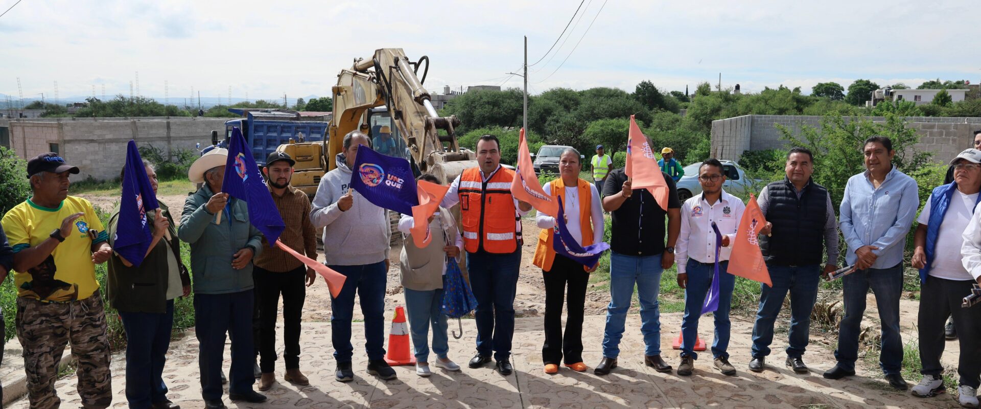 Inicia Gaspar Trueba Obras de Infraestructura en Ajuchitlán