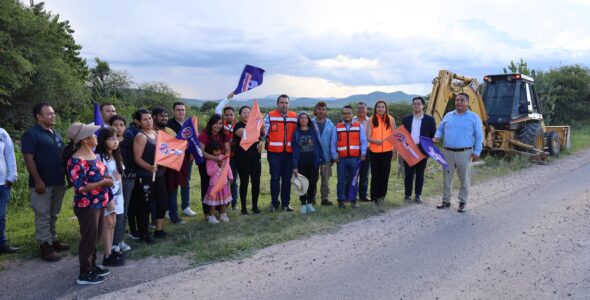 Inicia Gaspar Trueba Construcción de Obras Urbanas y de Infraestructura en La Zorra y La Peñuela