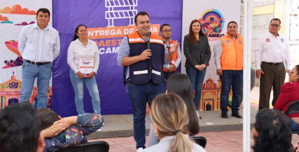 Entrega Gaspar Trueba Obras de Pavimentación y Servicios Básicos