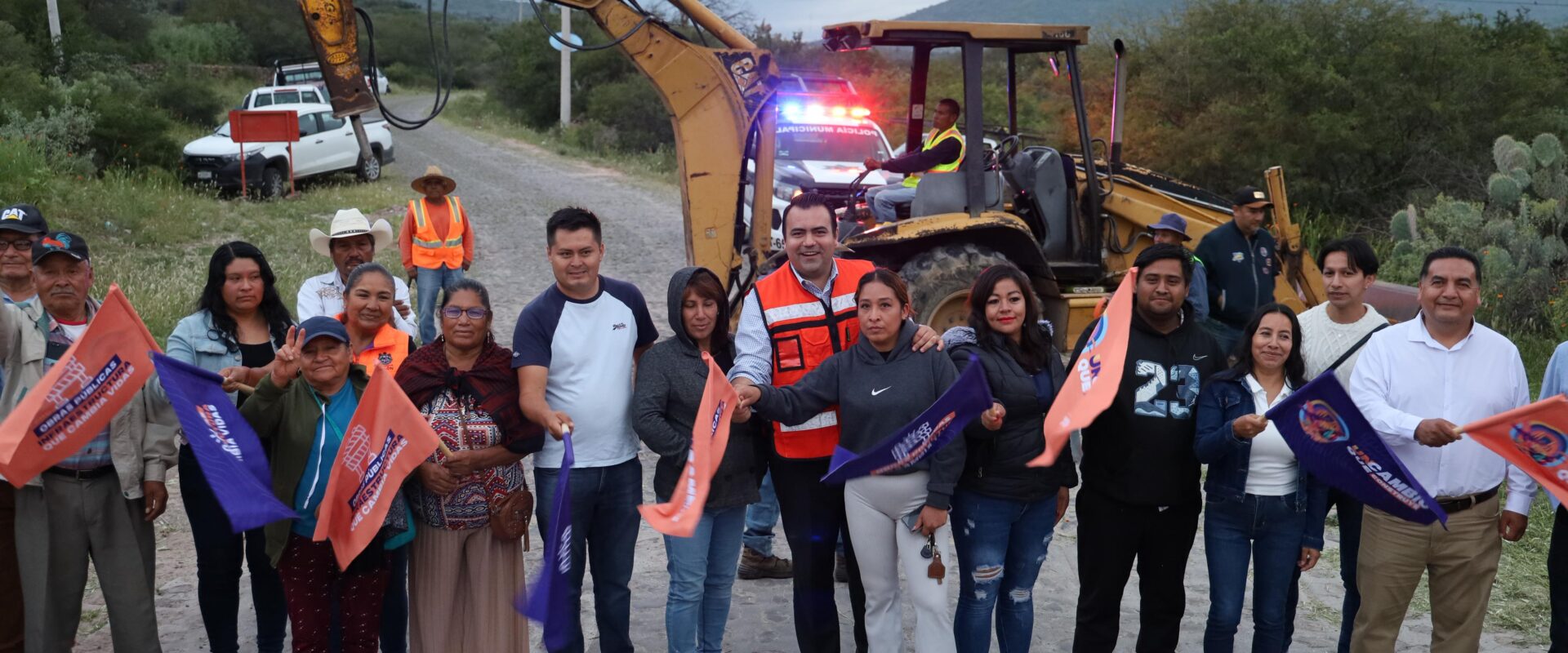 Inicia Gaspar Trueba la Rehabilitación del Camino de Acceso a Puerta de Enmedio