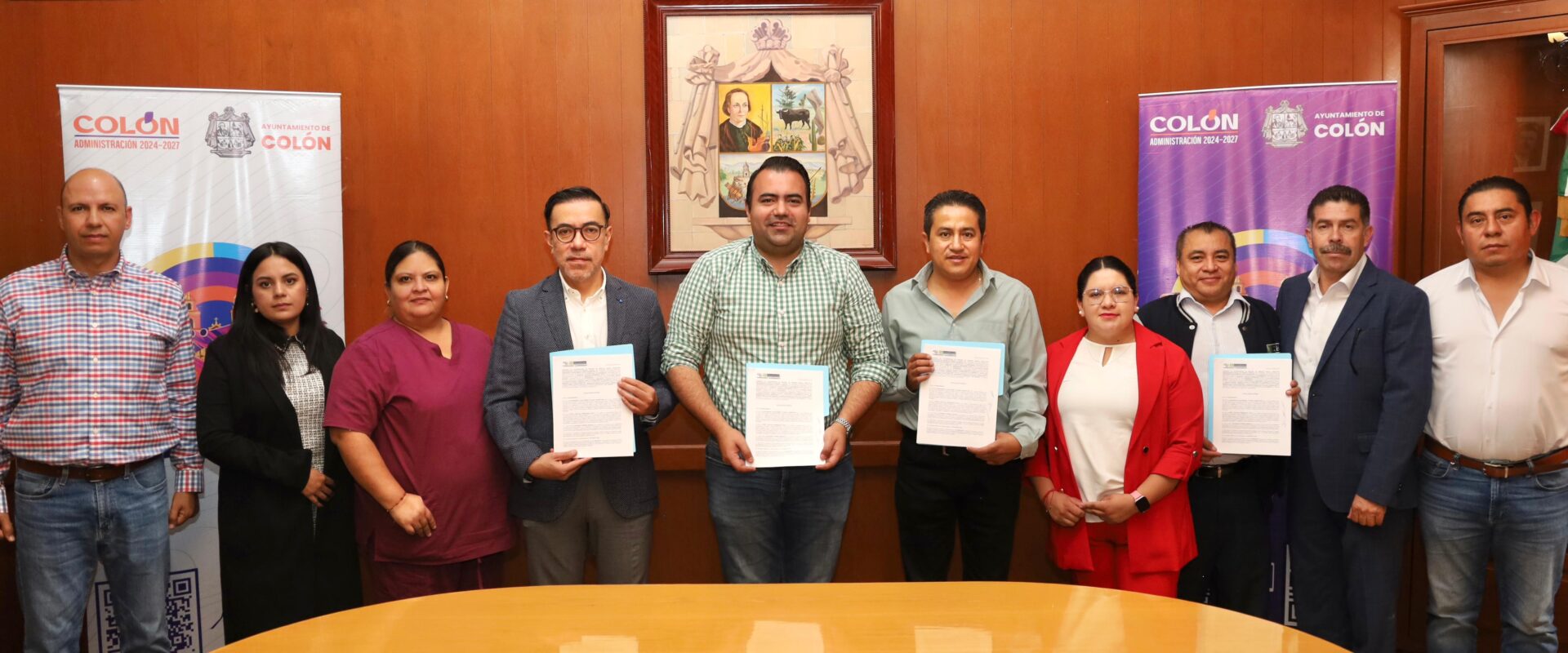 Firman Convenio de Colaboración Municipio de Colón y Universidad Cuauhtémoc