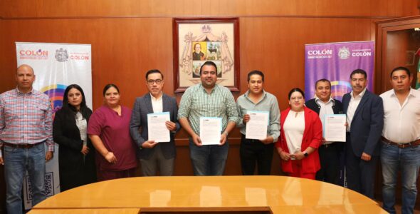 Firman Convenio de Colaboración Municipio de Colón y Universidad Cuauhtémoc