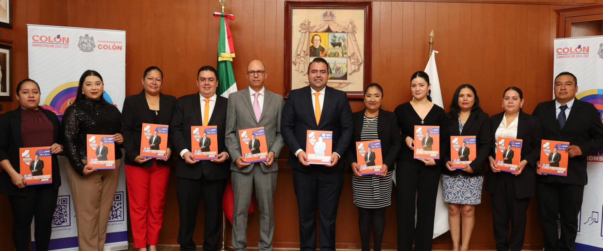 Entrega Gaspar Trueba el Primer Informe de Gobierno al Ayuntamiento