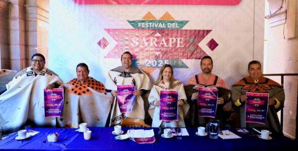 Anuncia Gaspar Trueba el Festival del Sarape 2025 en Colón