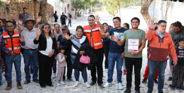 Entrega Gaspar Trueba una Obra Más en Colón