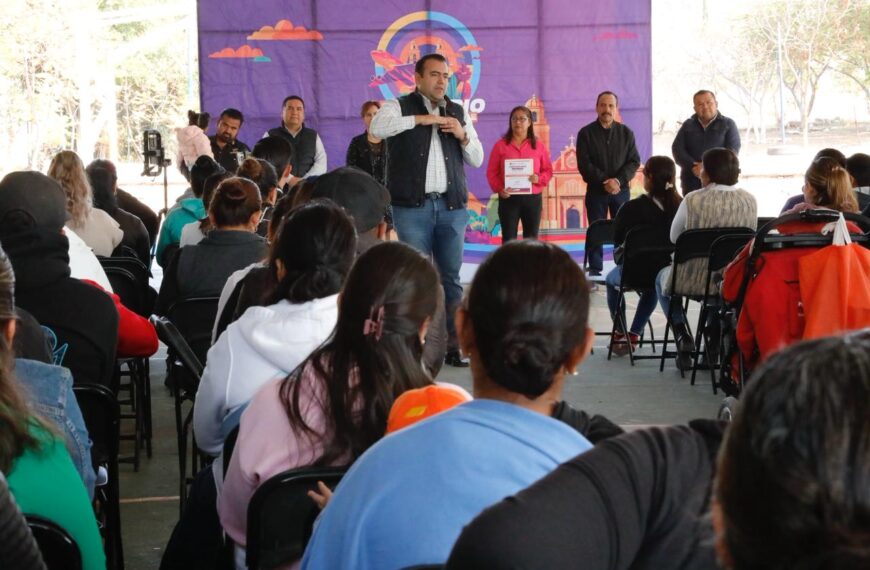 Entrega Gaspar Trueba Infraestructura para Telesecundaria