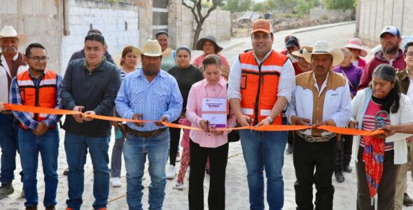 Urbanizan Calle en El Zamorano