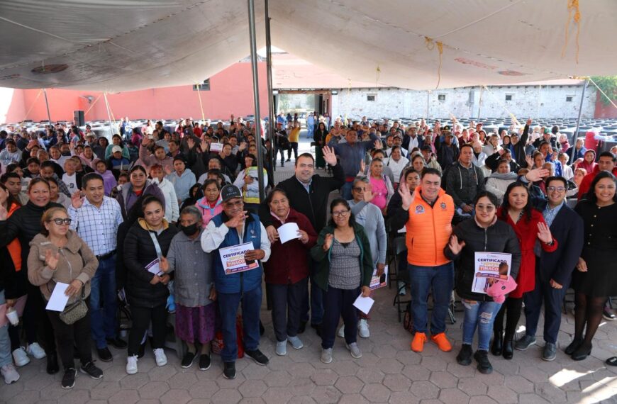 Beneficia Administración de Gaspar Trueba a Más Familias Colonenses