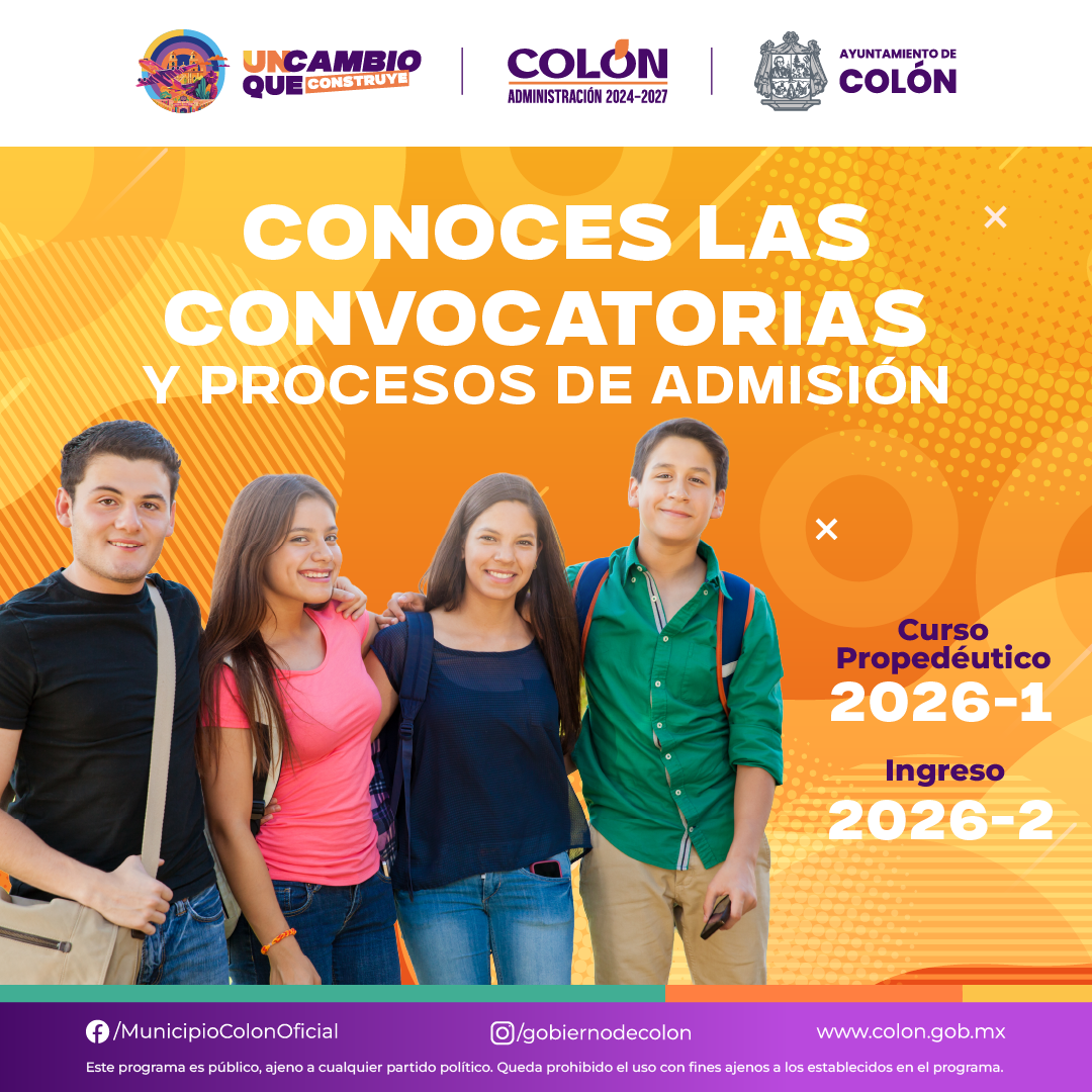 Promoción convocatorias UAQ Colón