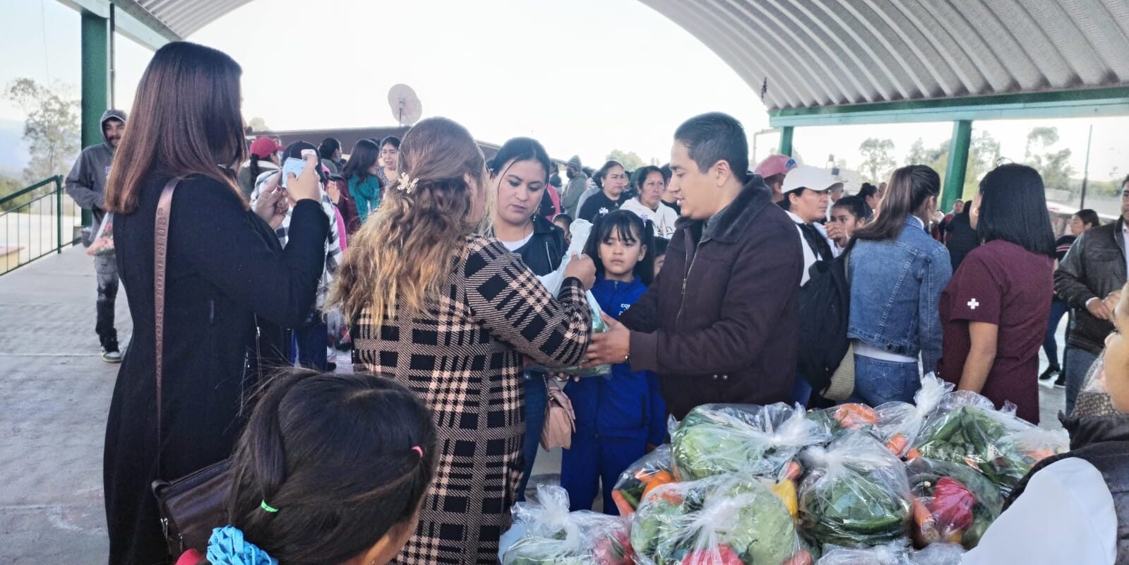 Feria de Nutrición en Ejido Patria