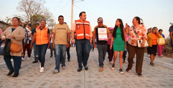 Una Obra Más de Infraestructura Urbana se Suma a los Compromisos de Gaspar Trueba con Colón