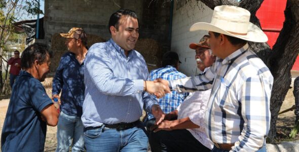 Gaspar Trueba se Compromete a Trabajar con la Asociación Ganadera de Colón