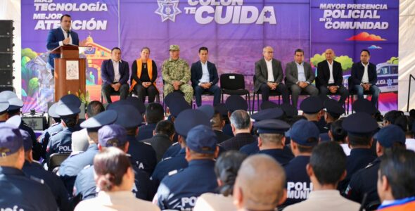 Refuerza Gaspar Trueba la Seguridad en Colón con Nuevo Equipamiento y Más Personal