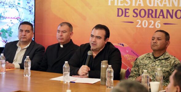 Presenta Gaspar Trueba Operativo de Seguridad para la Festividad de Soriano 2026