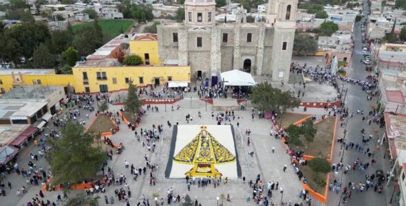 Durante la Fiesta Grande de Soriano se expondrá el Mosaico Monumental con la Imagen de la Virgen de los Dolores