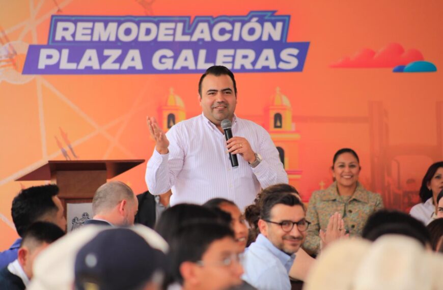 Entrega Gobierno Municipal de Colón la Plaza de Galeras rehabilitada, con apoyo de Gobierno del Estado, Microsoft y Nación Verde