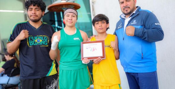 La Boxeadora Colonense, Mireya Martínez, Gana en el Torneo México vs Canadá