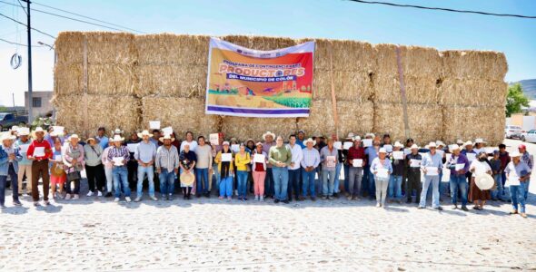 Refuerza Colón más Apoyos al Campo