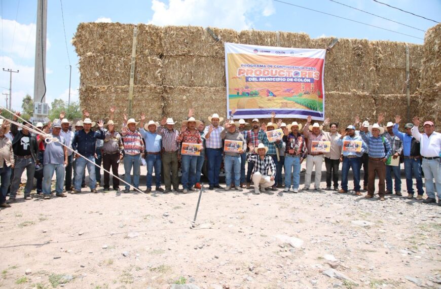 Entrega Gaspar Trueba Apoyos a 174 Productores de El Zamorano con el Programa “Campo Protegido”