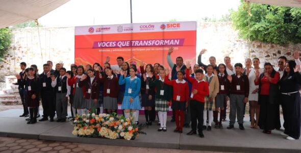 “Voces que Transforman” Eligen a 20 Niñas y Niños Como Funcionarios por un Día en Colón