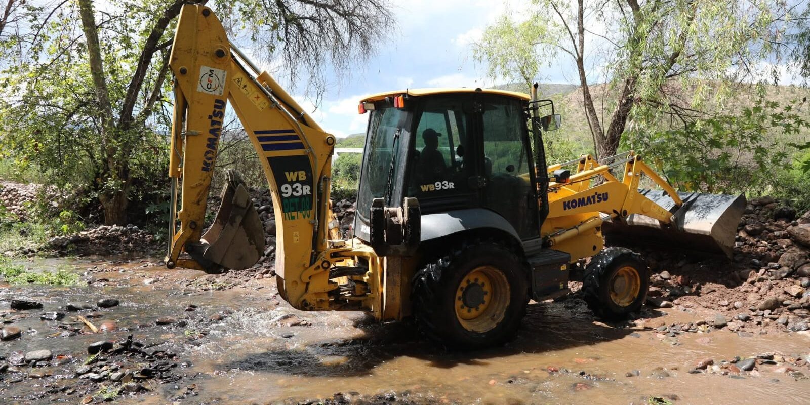 Realiza Administración Municipal de Gaspar Trueba Trabajos de Desazolve en Afluentes
