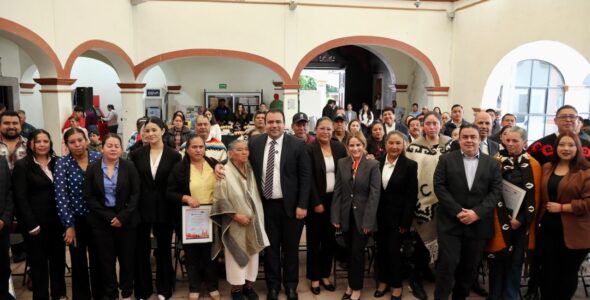 Reconoce Gaspar Trueba a Líder y Artesano