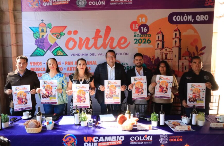 Presenta Gaspar Trueba el Festival Xönthe 2026, Vendimia del Valle de Colón