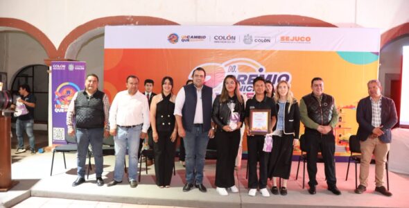 Colón Premió a su Futuro: Gaspar Trueba Entregó el 2do. Premio Municipal de la Juventud 2026