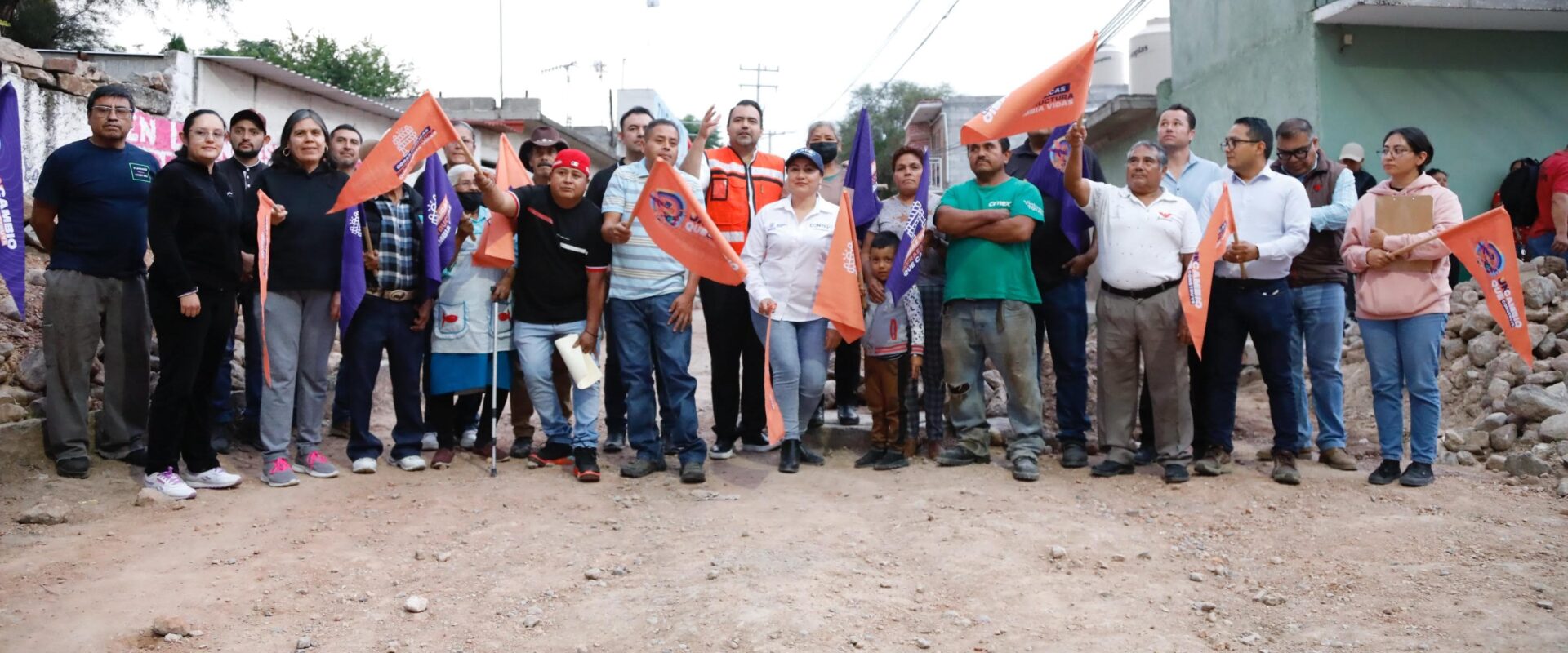Arranca Gaspar Trueba Urbanización Histórica en Calles de Ajuchitlán