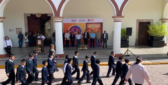 ncabeza Gaspar Trueba Desfile del 16 de Septiembre