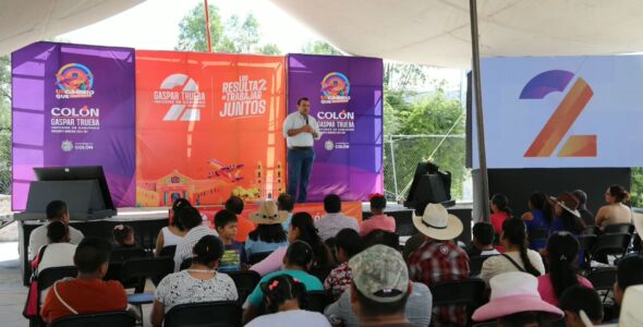 Inicia Gaspar Trueba Gira de su 2o. Informe en Delegaciones