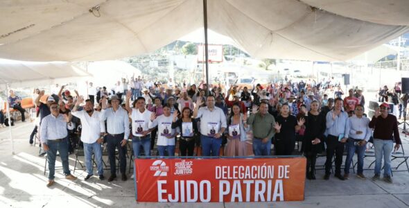 Gaspar Trueba en la Parte Alta de Colón: 18.3 MDP en Caminos y Transporte Gratuito con 10 Mil Viajes